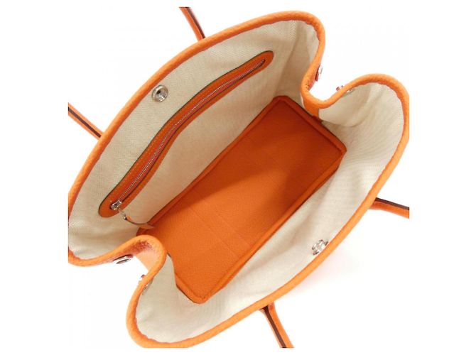 Hermès Bolso Hermes Garden Party Naranja - vista 7