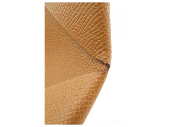 Hermès Portacarte Hermes Calvi Marrone - vista 3
