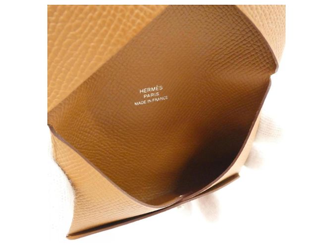 Hermès Hermes Calvi Visitenkartenetui Braun - Ansicht 3