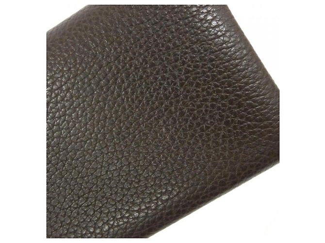 Hermès Hermes Calvi Duo Münzbeutel Braun - Ansicht 2