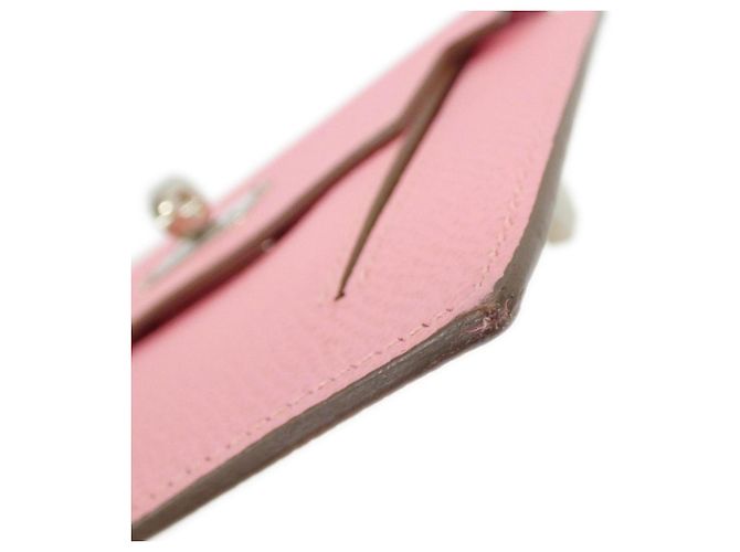 Hermès Cartera compacta Hermes Kelly Pocket Rosa - vista 5