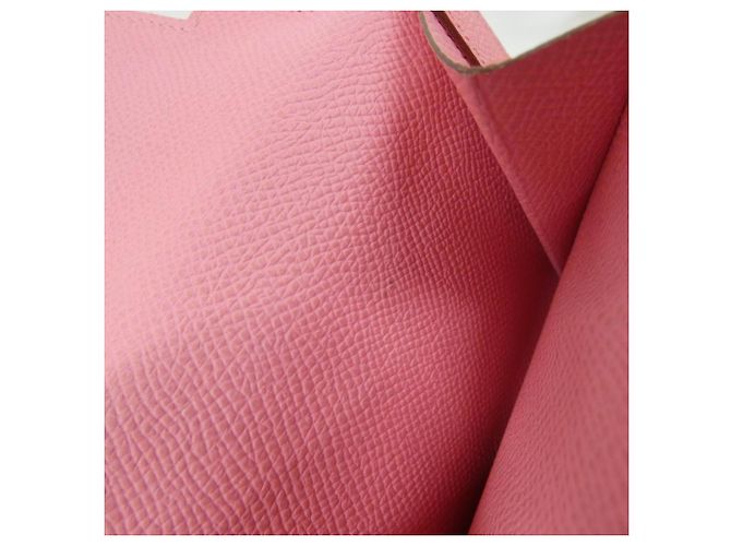 Hermès Cartera compacta Hermes Kelly Pocket Rosa - vista 8