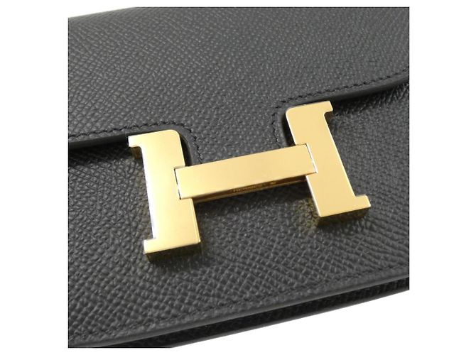 Hermès Cartera Hermes Constance Slim 082060CC Negro - vista 3