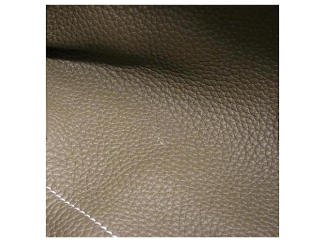 Hermès Borsa Hermes Double Sens 45cm Blu Taupe - vista 8
