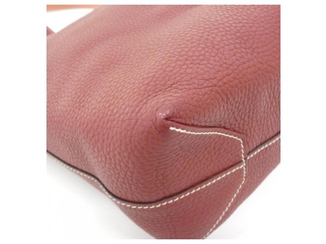 Hermès Hermes Double Sens Handtasche Rot - Ansicht 3