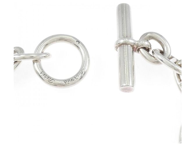 Pulsera con dije Hallmark Hermès Plata - vista 4