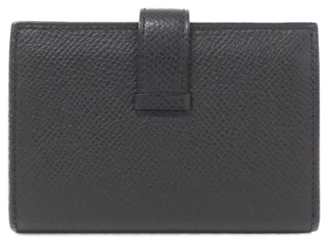 Hermès Hermes Bearn Card Case in Black Epsom Leather - view 2