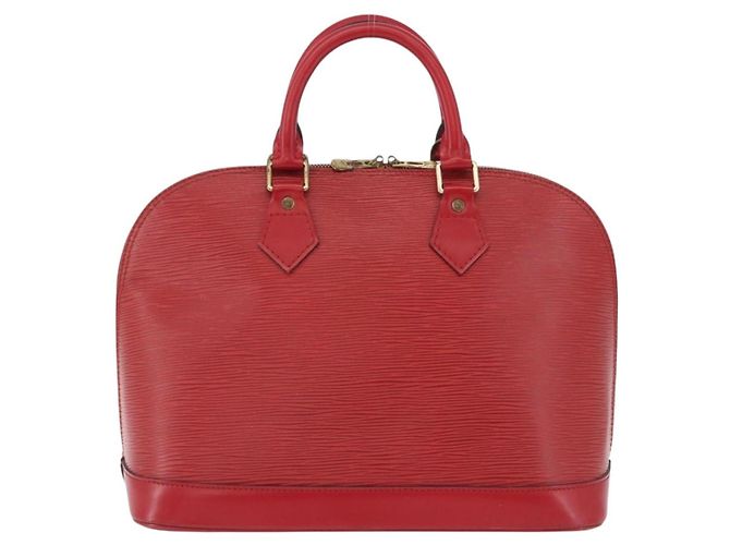 Louis Vuitton Vintage Alma Epi Leather PM Rosso - vista 2