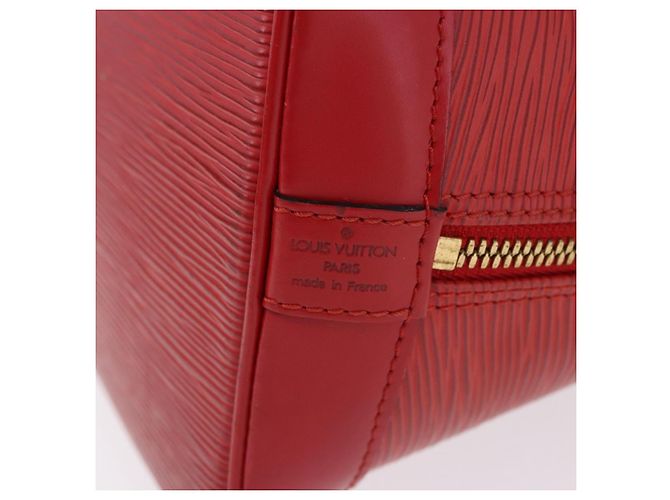 Louis Vuitton Vintage Alma Epi Leather PM Rosso - vista 6