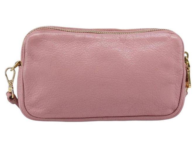 Miu Miu Vintage Leather Rosa - vista 2