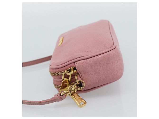 Miu Miu Vintage Leather Rosa - vista 3