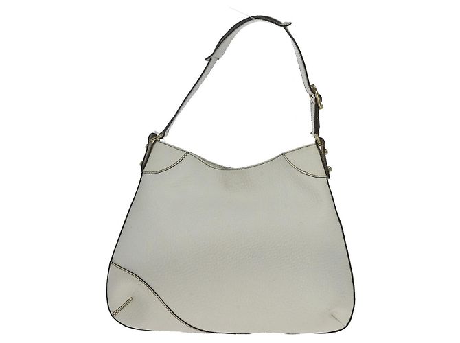 Gucci 1955 Horsebit Leather Large Bianco - vista 2