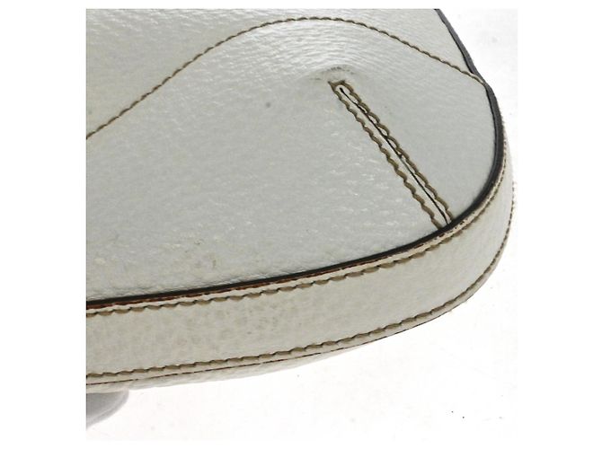 Gucci 1955 Horsebit Leather Large Bianco - vista 4