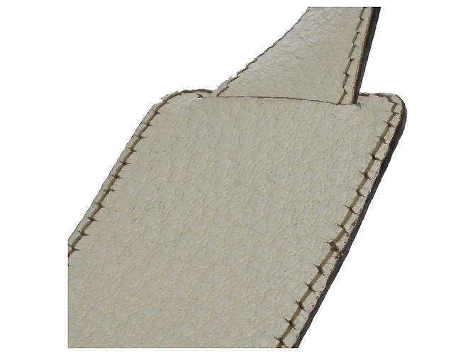 Gucci 1955 Horsebit Leather Large Bianco - vista 7