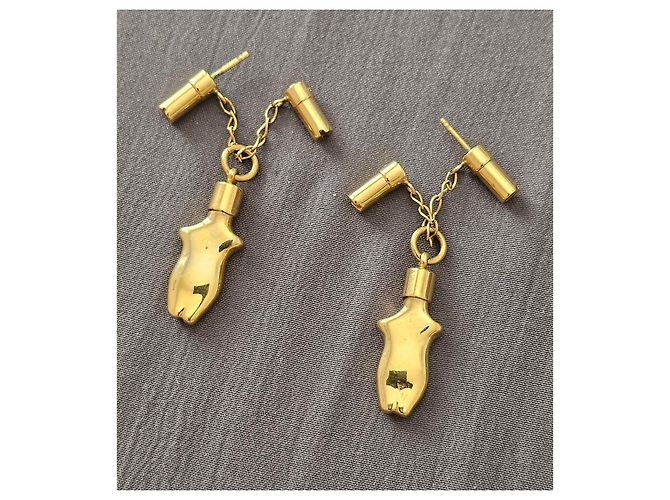 Orecchini Chloé Feminities corpo femminile dorato D'oro - vista 3