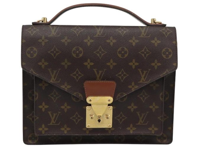 LOUIS VUITTON Monogram Monceau 28 Hand Bag M51185 LV Auth 195780 Monogramma - vista 13