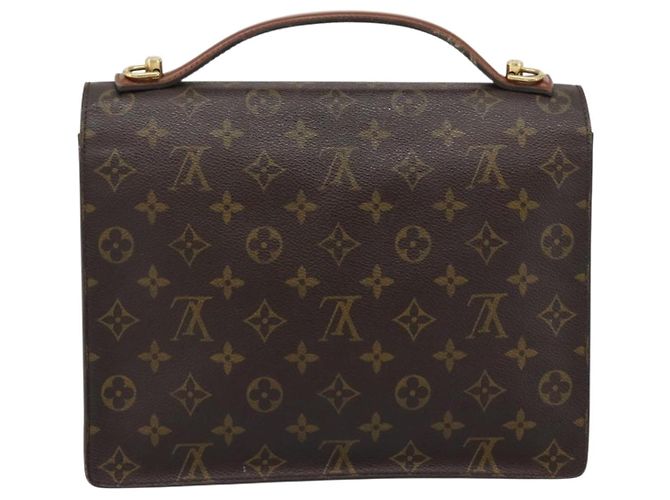 LOUIS VUITTON Monogram Monceau 28 Hand Bag M51185 LV Auth 195780 Monogramma - vista 2