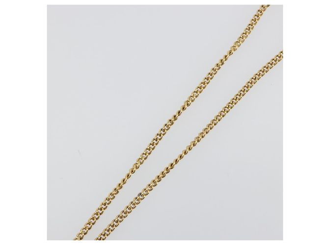 16 Céline Collar CELINE Metal Dorado Auth bs36760 - vista 5