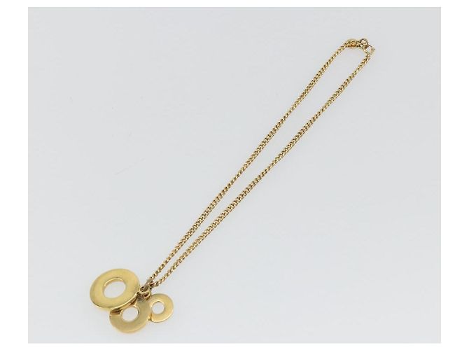 16 Céline Collar CELINE Metal Dorado Auth bs36760 - vista 8