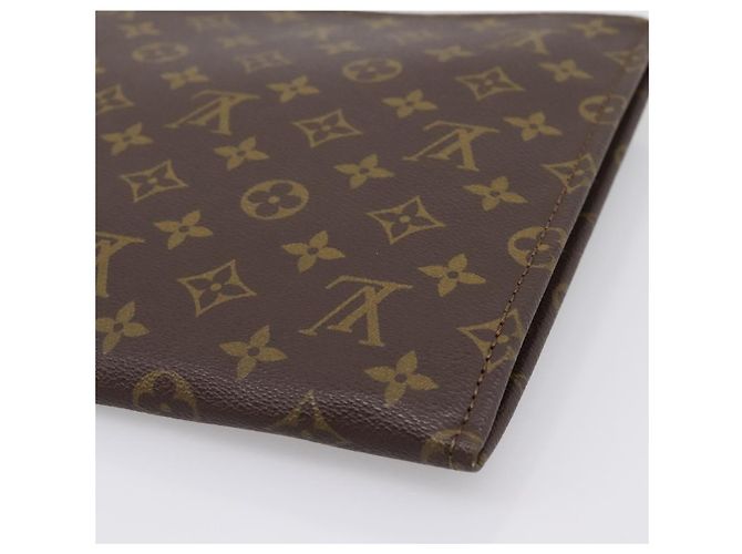 LOUIS VUITTON Monogram Posh Documents Briefcase M53457 LV Auth 196281 Monogramma - vista 15