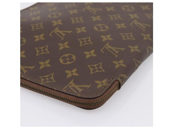 LOUIS VUITTON Monogram Posh Documents Briefcase M53457 LV Auth 196281 Monogramma - vista 16