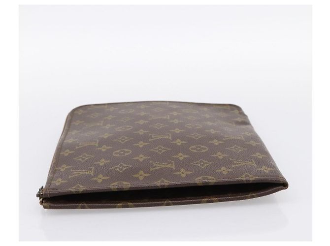 LOUIS VUITTON Monogram Posh Documents Briefcase M53457 LV Auth 196281 Monogramma - vista 3