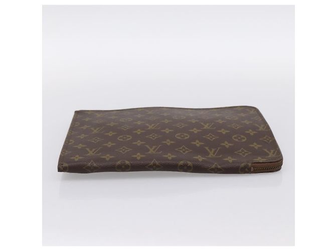 LOUIS VUITTON Monogram Posh Documents Briefcase M53457 LV Auth 196281 Monogramma - vista 6