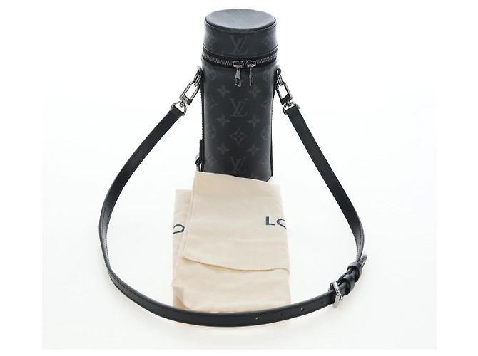 LOUIS VUITTON Monogram Eclipse Bottle Holder Porte Boutille GI0398 Auth 196192V Monogramm - Ansicht 12