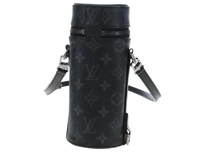 LOUIS VUITTON Monogram Eclipse Bottle Holder Porte Boutille GI0398 Auth 196192V Monogramm - Ansicht 2