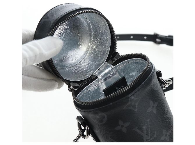 LOUIS VUITTON Monogram Eclipse Bottle Holder Porte Boutille GI0398 Auth 196192V Monogramm - Ansicht 21