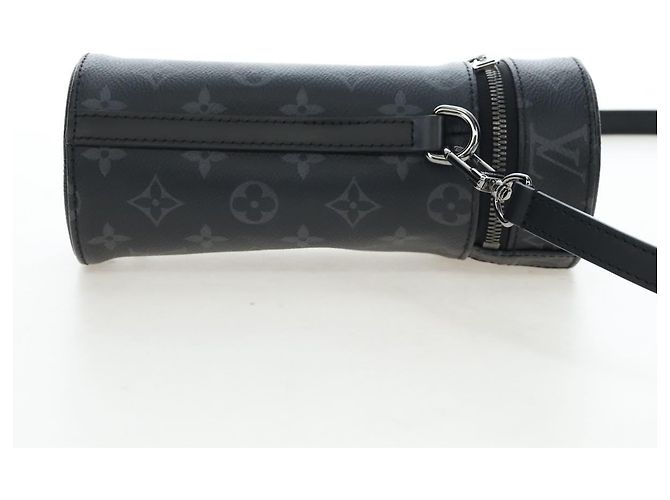 LOUIS VUITTON Monogram Eclipse Bottle Holder Porte Boutille GI0398 Auth 196192V Monogramm - Ansicht 4