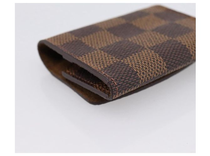 LOUIS VUITTON Damier Ebene Bouton De Manchette Case Cuff Case LV Auth 183519 - vista 15