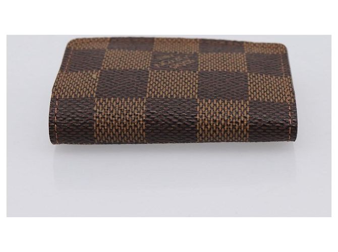 LOUIS VUITTON Damier Ebene Bouton De Manchette Case Cuff Case LV Auth 183519 - vista 5