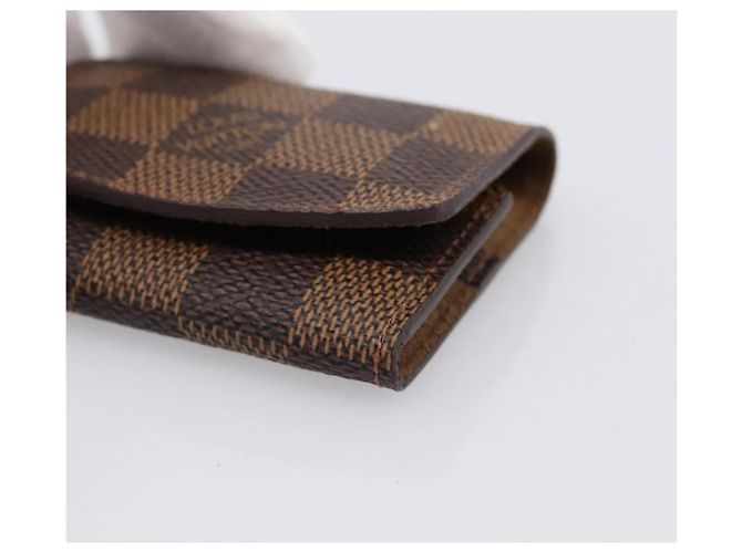 LOUIS VUITTON Damier Ebene Bouton De Manchette Case Cuff Case LV Auth 183519 - vista 7