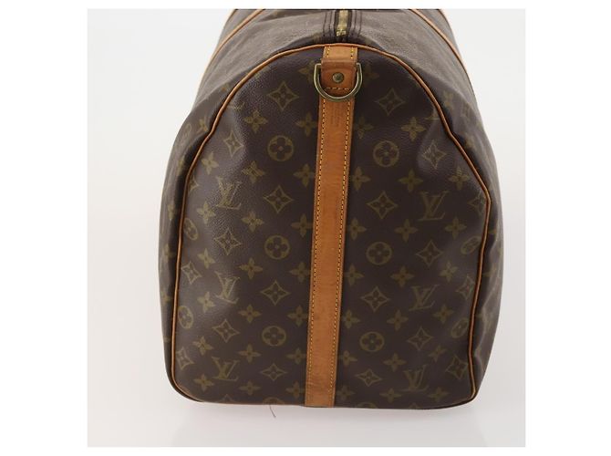 LOUIS VUITTON Monogram Keepall Bandouliere 60 Boston Bag M41412 LV Auth ep15434 Monogramma - vista 4