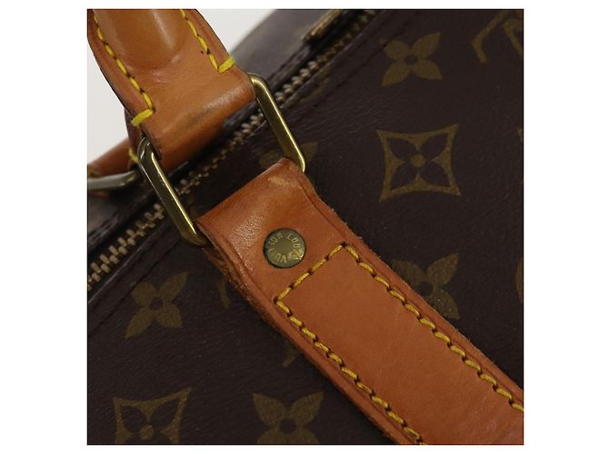 LOUIS VUITTON Monogram Keepall Bandouliere 60 Boston Bag M41412 LV Auth ep15434 Monogramma - vista 9