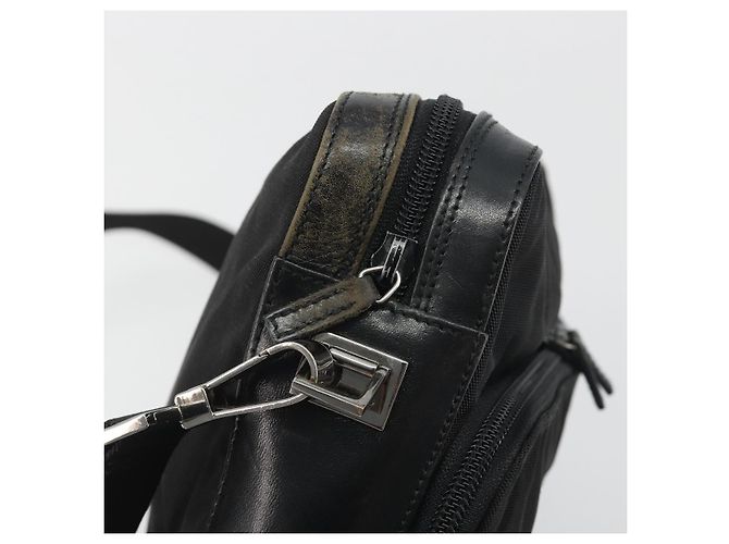 Borsa a Tracolla GUCCI Canvas Nero Argento 001 3294 Auth gh2268 - vista 10