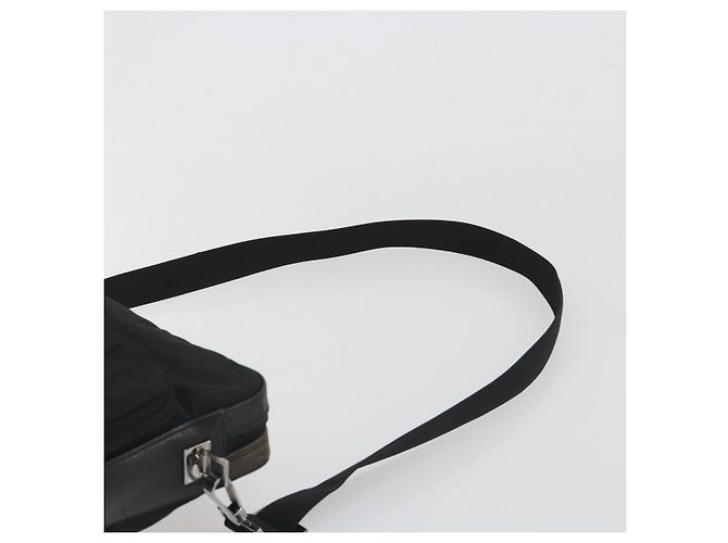 Borsa a Tracolla GUCCI Canvas Nero Argento 001 3294 Auth gh2268 - vista 14