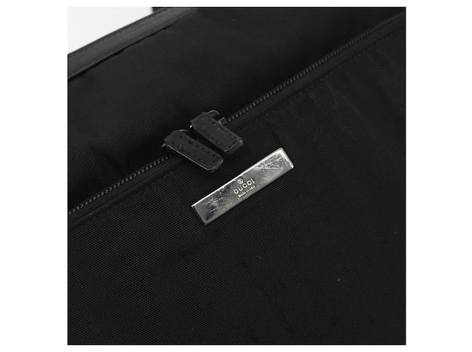 Borsa a Tracolla GUCCI Canvas Nero Argento 001 3294 Auth gh2268 - vista 18