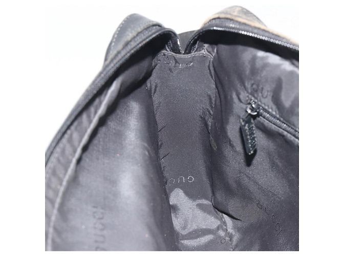 Borsa a Tracolla GUCCI Canvas Nero Argento 001 3294 Auth gh2268 - vista 21