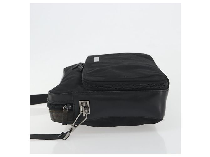 Borsa a Tracolla GUCCI Canvas Nero Argento 001 3294 Auth gh2268 - vista 4