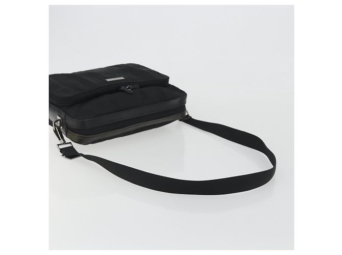 Borsa a Tracolla GUCCI Canvas Nero Argento 001 3294 Auth gh2268 - vista 7