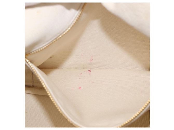 Borsa Tote PRADA Canapa GM Paglia Beige Oro Auth 194284 D'oro - vista 23