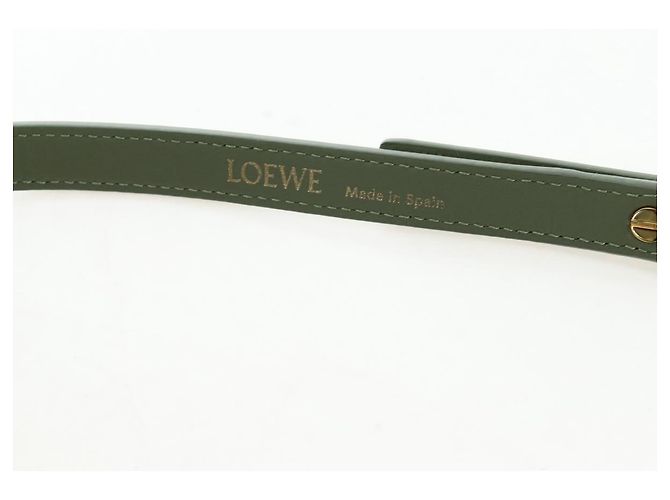 Borsa a mano LOEWE Amazona 19 Canvas 2way Beige Gold Auth 196053SAM D'oro - vista 15