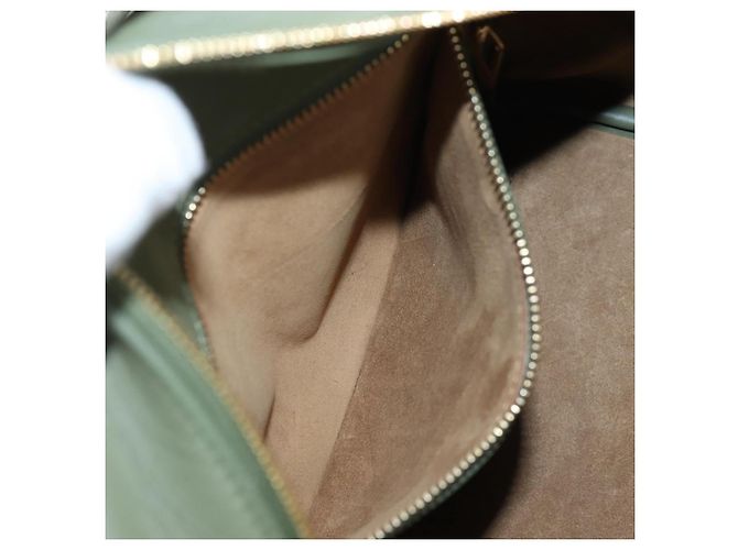 Borsa a mano LOEWE Amazona 19 Canvas 2way Beige Gold Auth 196053SAM D'oro - vista 26