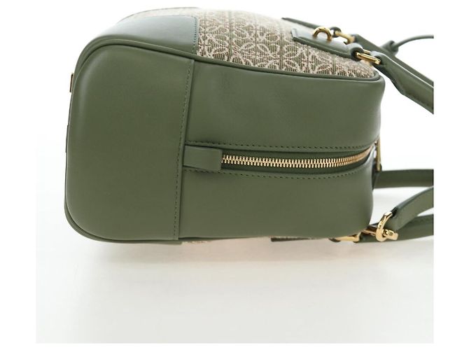 Borsa a mano LOEWE Amazona 19 Canvas 2way Beige Gold Auth 196053SAM D'oro - vista 3