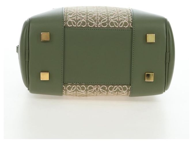 Borsa a mano LOEWE Amazona 19 Canvas 2way Beige Gold Auth 196053SAM D'oro - vista 5