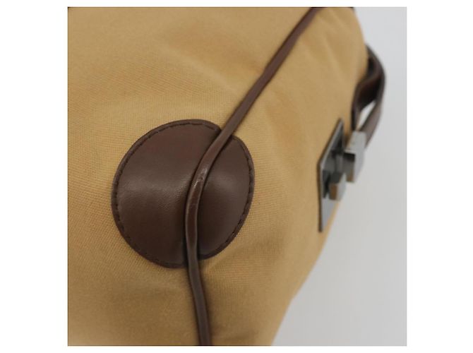 Borsa Boston GUCCI Sherry Line Canvas Beige Silver 000 0851 Auth 195413A Argento - vista 15