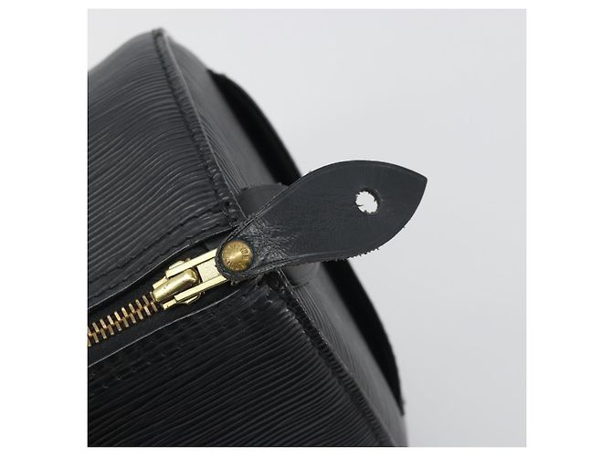 LOUIS VUITTON Epi Speedy 30 Hand Bag Noir Black M43002 LV Auth 195990A Nero - vista 10