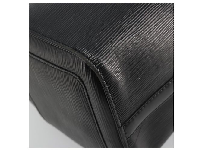 LOUIS VUITTON Epi Speedy 30 Hand Bag Noir Black M43002 LV Auth 195990A Nero - vista 16